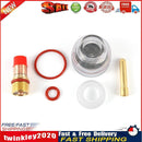 6pcs Gas Lens Collet Glass Cup for TIG-17/18/26 Argon Arc Welding (1.6mm) Newly