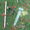 Plastic Water Rain Gauge Rainwater Rainfall Guage Garden Meter Outdoo Rain A0R3