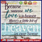 Round Diamond Painting 5D Love Letters Mosaic Picture Point Drill Handicraft