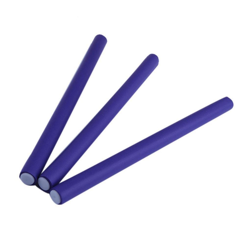 10pcs Universal Rubber Mini Hair Curler Bar(Random color)(3