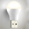 USB Night Bulb Portable Small Book Lamps LED Reading Light (Warm Light) Newly