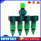 Garden Drip Irrigation 4 Way Tap Hose Pipe Splitter (with Quick Connector)
