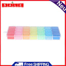 21 Slots Women Portable Jewelry Storage Box Portable Removable Ring Ha