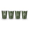 #A 350ml 4pcs Stainless Steel Water Mugs Camping Tableware Picnic Drinking Cups