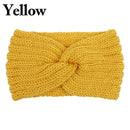Wrap Knitted Headband Hair Accessories Cross Knot Hairband Ear Warmer Headband