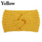 Wrap Knitted Headband Hair Accessories Cross Knot Hairband Ear Warmer Headband