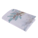 2m Screen Embroidery Sheer Voile Window Drape Curtain for Living Room(Blue)