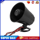 125dB Loud Warning Alarm Siren Universal for Car Automobile Motorcycle 12V