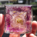 Crystal Energy Generator Orgone Pyramid Spiritual Heal Orgonite Stone (F)