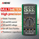 ANENG AN9205 LCD Digital Multimeter Voltmeter Resistance Tester (Green) Newly