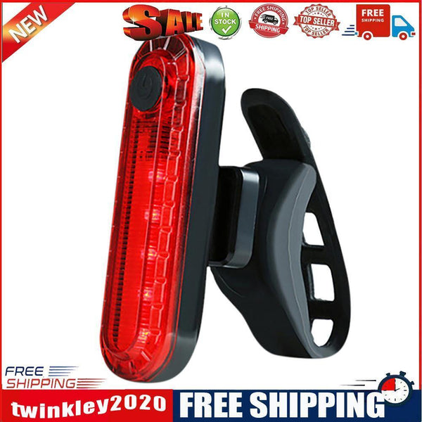 2pcs Rear Bike Tail Light Waterproof Bicycle Taillight for Night Riding