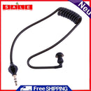 Single Hearing 3.5mm Headphones Wrapped Cable Mono Function Earphones In Ear St
