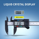 LCD Digital Electronic Vernier Caliper Micrometer Measuring Gauge (Black)
