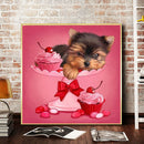 5D Diamond Painting Kit Puppy Full Round Drill DIY Wall Art Mosaic Home Picture