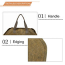 Camping Package Log Storage Holder Canvas Firewood Carrier Bag Log Tote Bag
