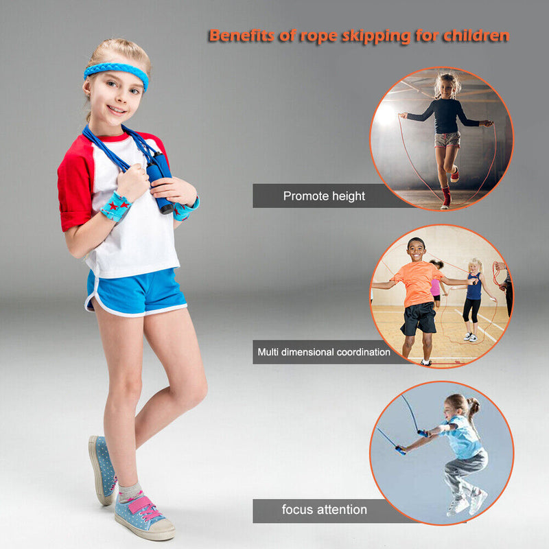 Professional Speed Jump Rope Students Skipping Rope Fitness Training Equipm