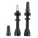 2 Pack 40mm Tubeless Tire Presta Valve CNC Alloy Stem with Cap for MTB Road Bike