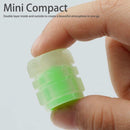 4x Tire Valve Caps Luminous Cars Vehicle Wheel Prank Valve Caps Glow Dust Cover