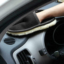 Super Soft Lambswool Car Wash Mitt Deep Pile Cleaning-Glove C4B5 hot. R8Y5