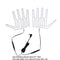 1 Pair 5V Carbon Fiber USB Gloves Heated Pads Winter Thermal Handheld Warm Heater