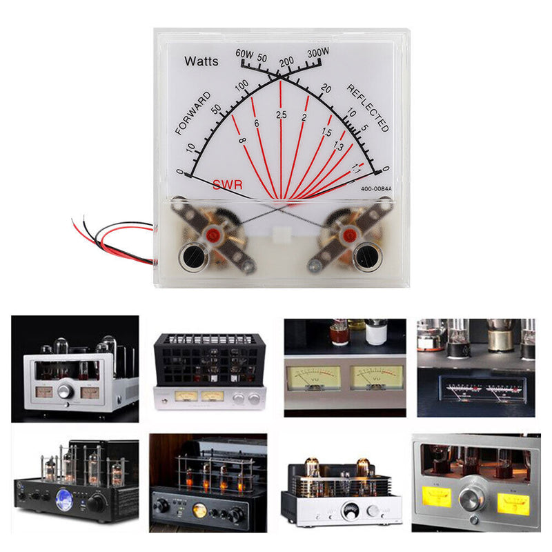 Standing Wave Ratio SWR Watt Meter Radio Power Meter Transmitter with Backlight