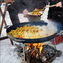 Foldable Campfire Stand Camping Bonfire Cooking Stand PortableTripod For M3Z6