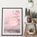 Blooming Apricot Flower Coloring Picture Oil Paint By Numbers DIY No Frame Gi