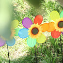 Spinners Outdoor Wind Spinner Sunflower Windmill Ground Stake For Kids|Children