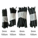 4 x 1 meter lenghts heat shrink tubing 3mm 4mm 5mm Q9D3 /Set 6mm B9N1