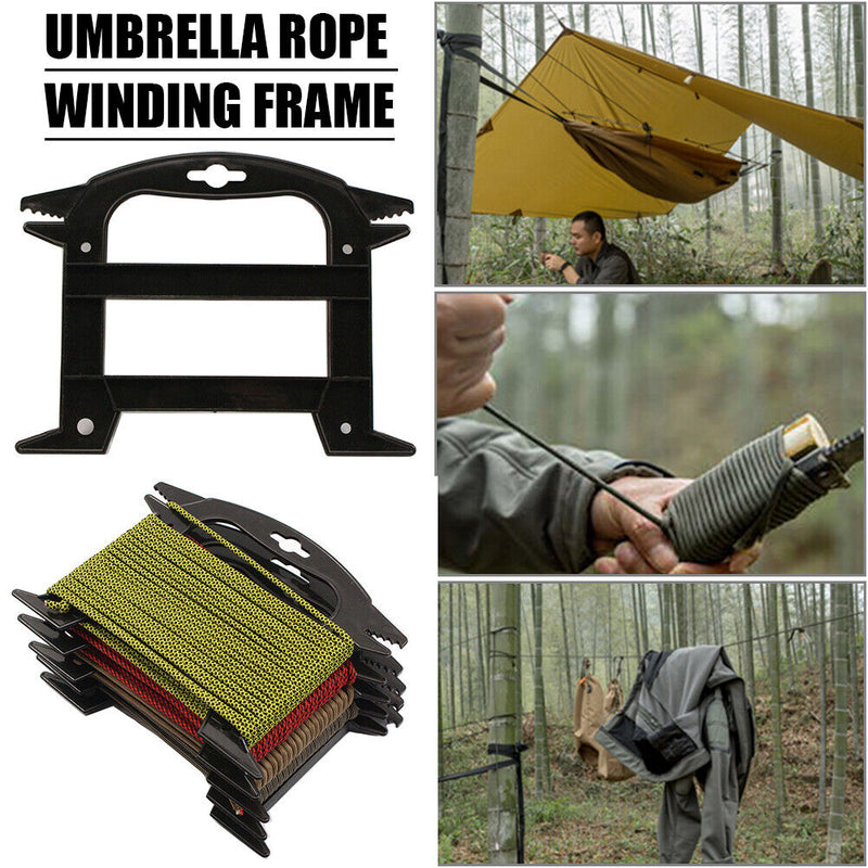 Paracord Winder Fishing Line Parachute Lanyard Rope Ladder Organizer Shaft