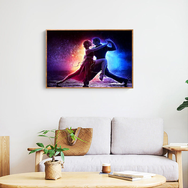Dancing 50x40cm Oil Paint By Numbers Picture Painting