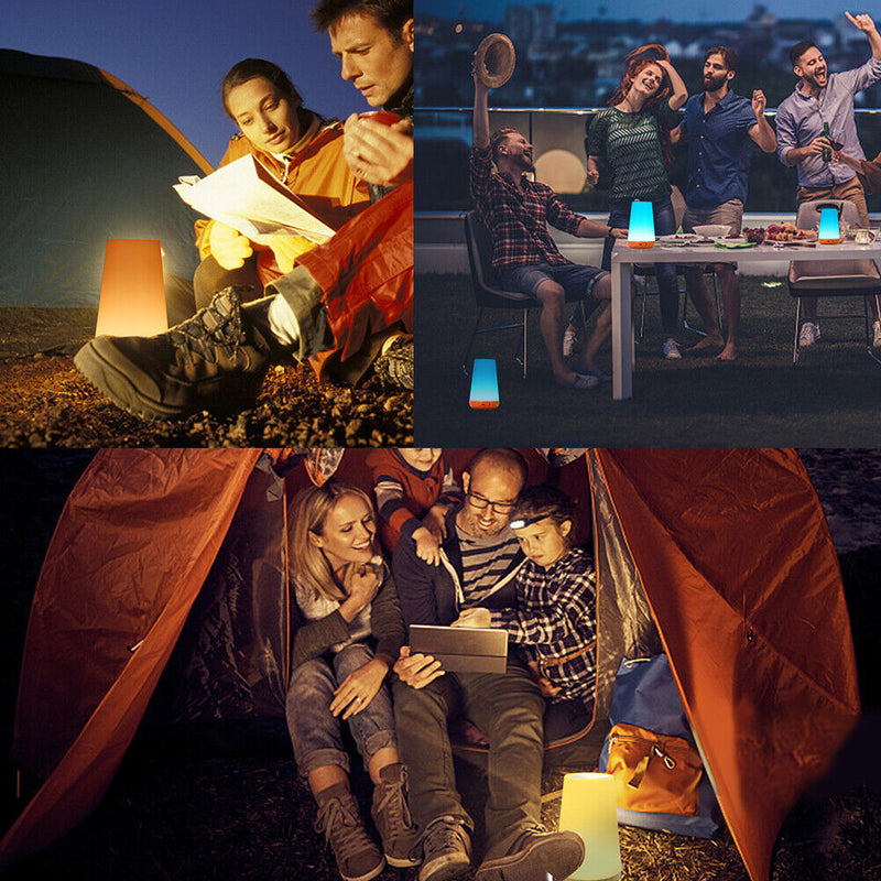 Dimmbare LED Colorful Table Lamp USB Rechargeable RGB Atmospheric Lighting