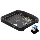 For Raspberry Pi 4 Argon ONE M.2 Expansion Bottom Metal Compatibl Case Fast W7M5