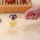 Reusable Stainless Steel Tea Strainer Infuser Tea Ball Filter with Handle Newly