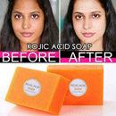 Dark Black Skin Lightening Soap Kojic Acid Whitening S3G6 Glycerin L0 Soap T0A9