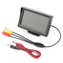 4.3" Car Monitor Desktop High-definition Display LCD Parking Backup Camera