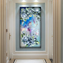 Full Round Drill Diamond Painting Butterfly Flowers Kits Picture DIY Wall A
