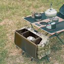 Storage Bag - Molle Waterproof Hanging Pocket for Desk Side (MC Camouflage)