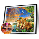 Full Round Drill Mosaic Art Picture of Rhinestone Kit Handmade Gift Home Deco