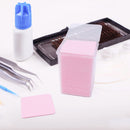 200pcs Wipes Paper Eyelash Extension Glue Remover Pad Bottle Mouth Cleaning Tool