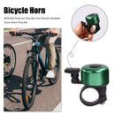 Bike Aluminum Alloy Mini Horn Bicycle Handlebar Alarm Ring Bell (Green) Newly