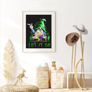 5D DIY Diamond Painting Gnome Full Drill Rhinestone Mosaic Art Picture for