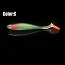 Stable 9cm 5g Carp T Tail Worm Fishing Lures Swimbait Silicone Soft Bait
