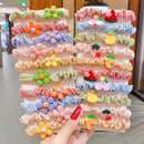 Fruit Animal High Elastic Hair Rope Set 10 pcs Hair Ring Hair Accessories