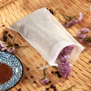 50pcs Non-Woven Drawstring Tea Bags Seal Filter Herb Spice Pouch (10x15cm) Newly