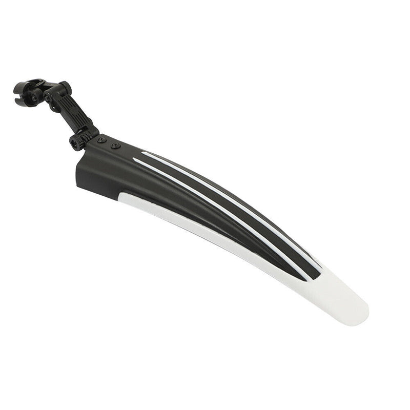 2pcs Mountain Bicycle Splash Fender Guard Bike Rear Front Mudguard (White) Newly