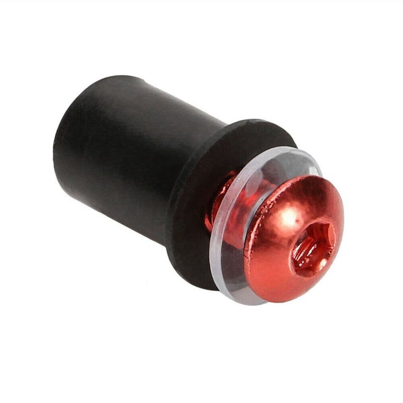 10pcs 5mm/0.20in Motorcycle Windscreen Windshield Bolt Screw Kit (Red)