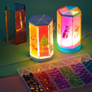 Epoxy Molds Kits - Hexagonal Light Mosaic Shape DIY Storage Candle Holder M