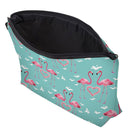Women Cute Bird Print Brushes Bags Travel Makeup Organizer Clutch (50067)