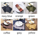 Home Decoration Square Napkin Table Napkins Cloth Pocket Handkerchief Xmas